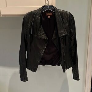 Danier Black Genuine Leather Jacket